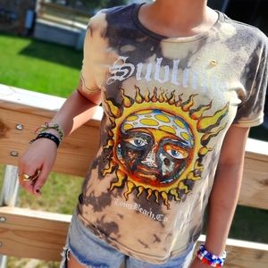 Bleached Women's M Sublime Graphic T